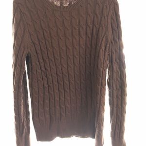 Chocolate brown sweater